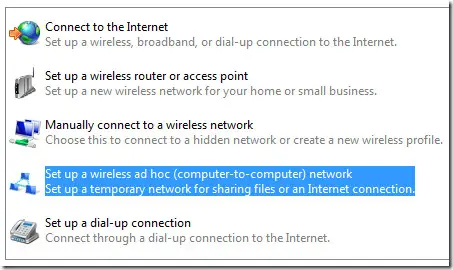 connecting through a wireless network connecting through a wireless network