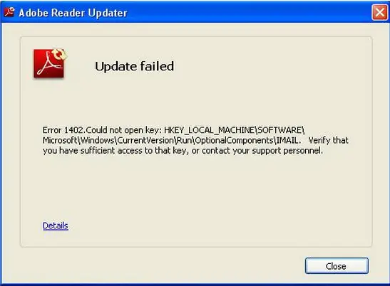 Disable Updates In Adobe Reader