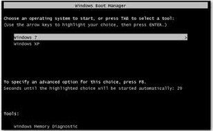 Windows boot manager