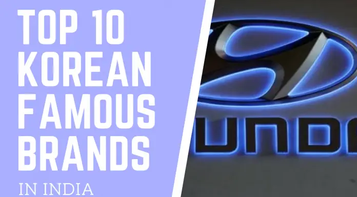 Top 10 Korean Brands Famous In India