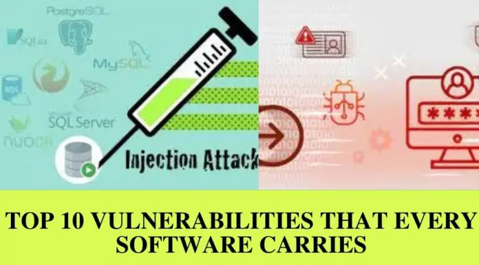 Top 10 Vulnerabilities That Every Software Carries