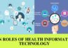 Ten Roles Of Health Information Technology