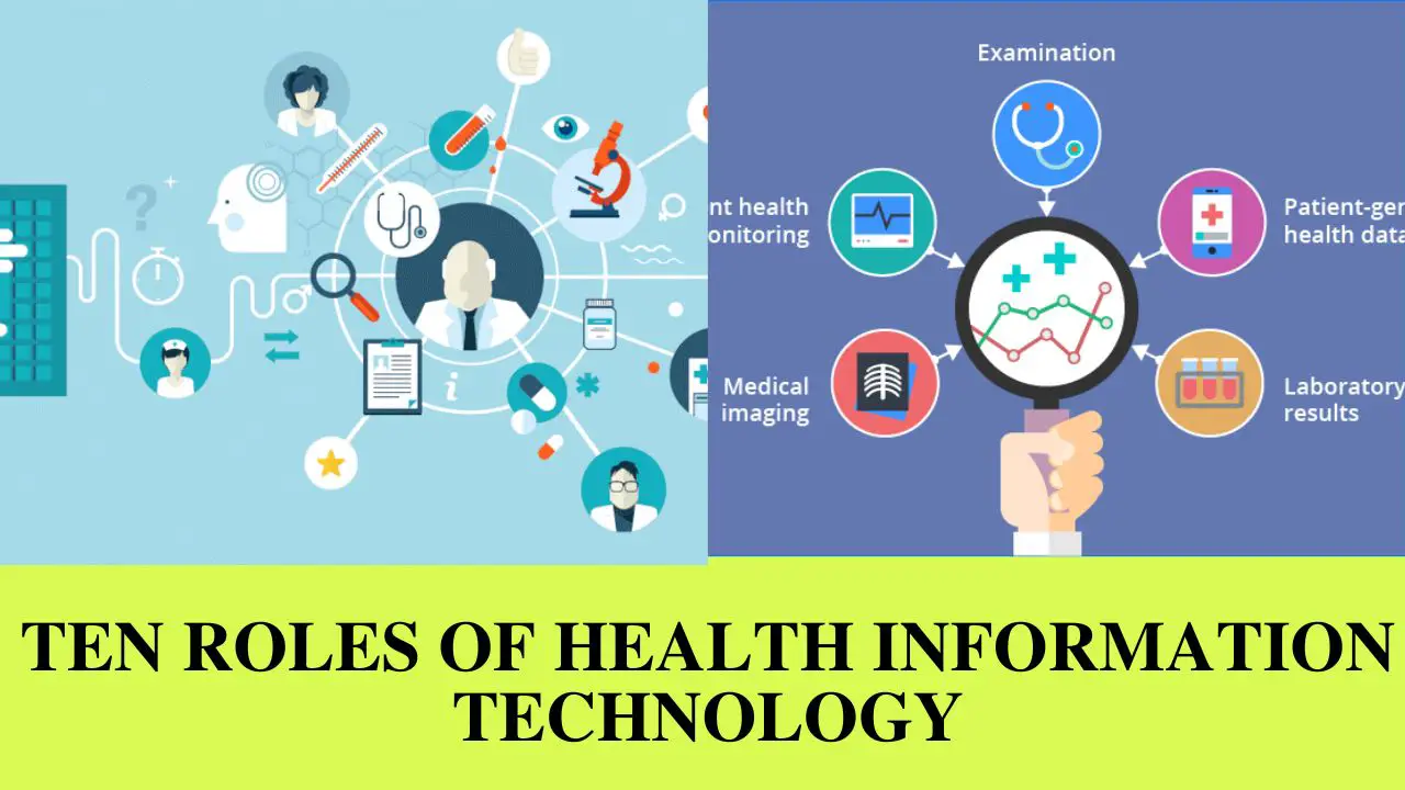 Ten Roles Of Health Information Technology
