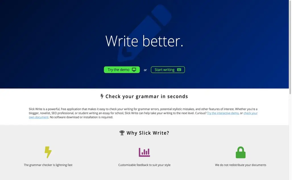 free sites like grammarly.com