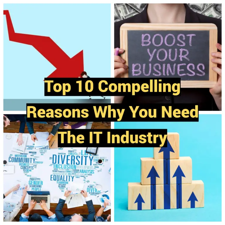 Top 10 Reasons You Should Invest In The IT Industry