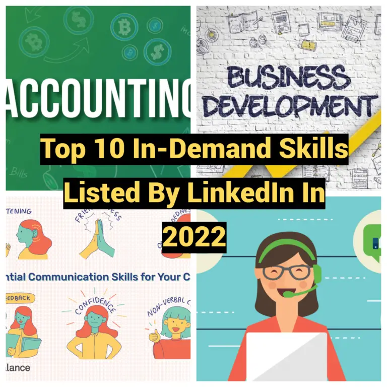 Top 10 In-Demand Skills Listed By LinkedIn In 2022
