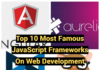 Top 10 Most Famous JavaScript Frameworks On Web Development