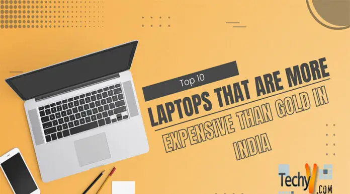 Top 10 Laptops That Are More Expensive Than Gold In India