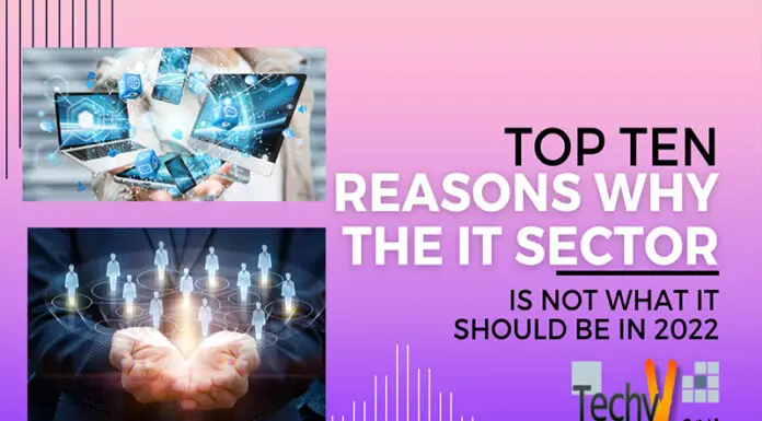 Top Ten Reasons Why The IT Sector Is Not What It Should Be In 2022