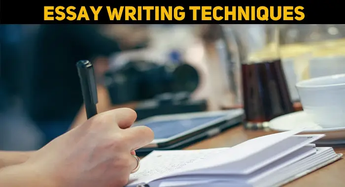 before writing an essay