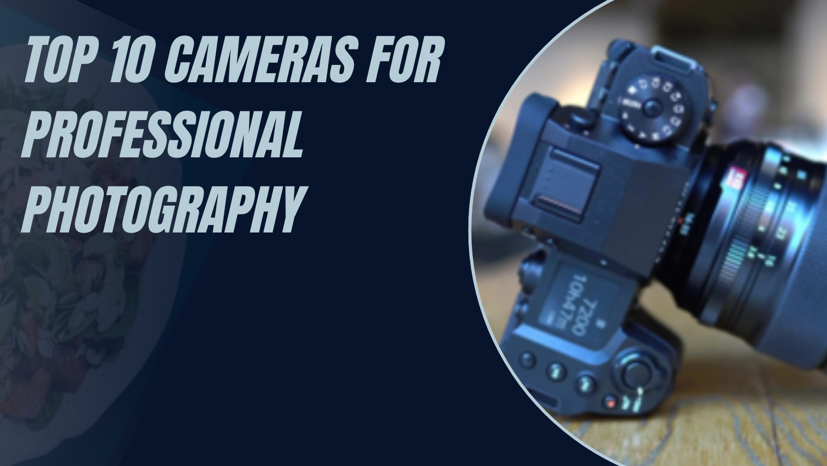 Top 10 Cameras For Professional Photography