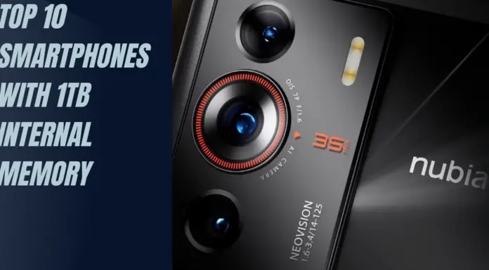 Top 10 Smartphones With 1tb Internal Memory