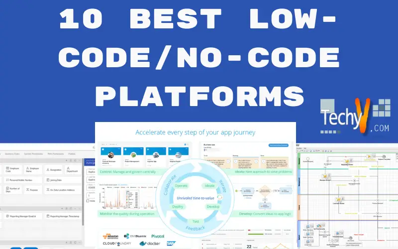 10 Best Low-Code/No-Code Platforms