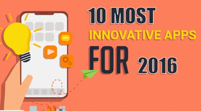 10 Most Innovative Apps For 2016