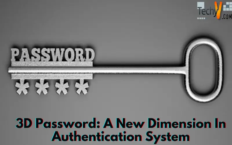 3D Password: A New Dimension In Authentication System