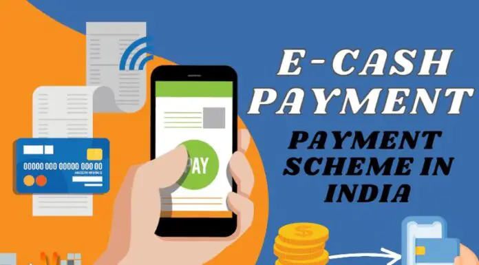 E-Cash Payment Scheme In India