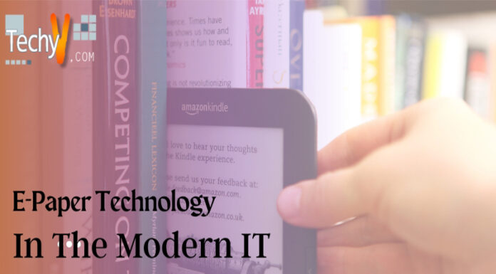 E-Paper Technology In The Modern IT Sector