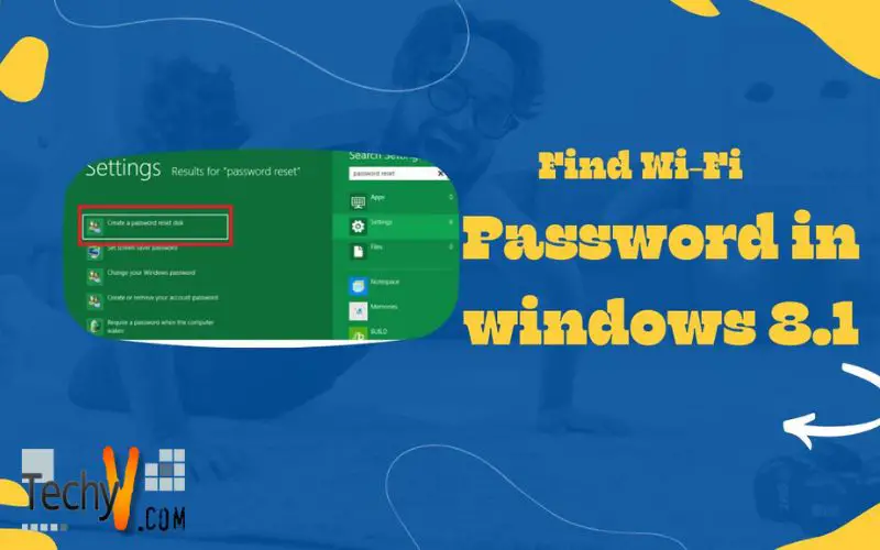 Find Wi-Fi Password in windows 8.1