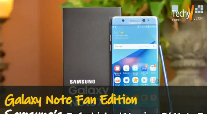 Galaxy Note Fan Edition: Samsung’s Refurbished Version Of Note 7