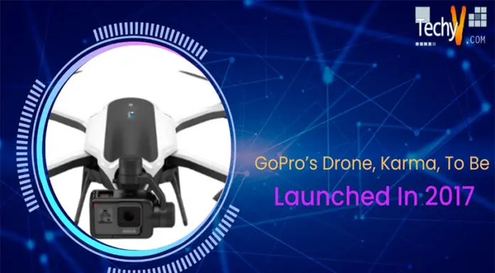 GoPro’s Drone, Karma, To Be Launched In 2017