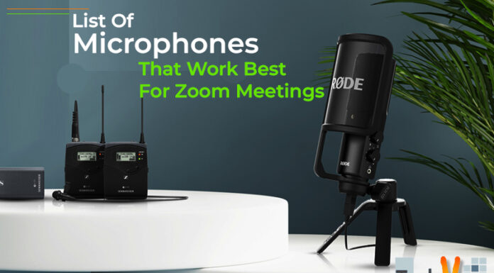 List Of Microphones That Work Best For Zoom Meetings