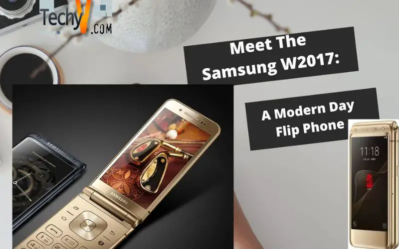 Meet The Samsung W2017: A Modern Day Flip Phone