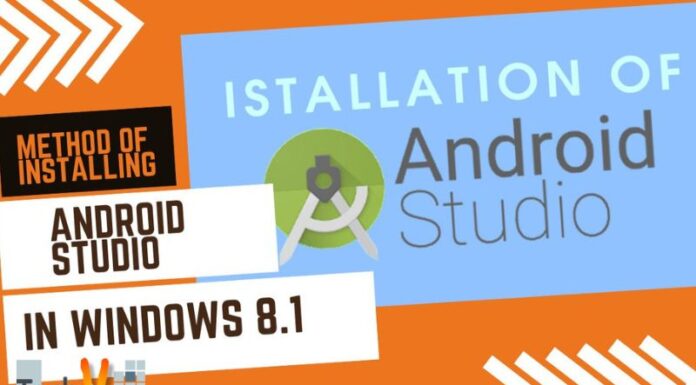 Method of installing Android Studio in Windows 8.1