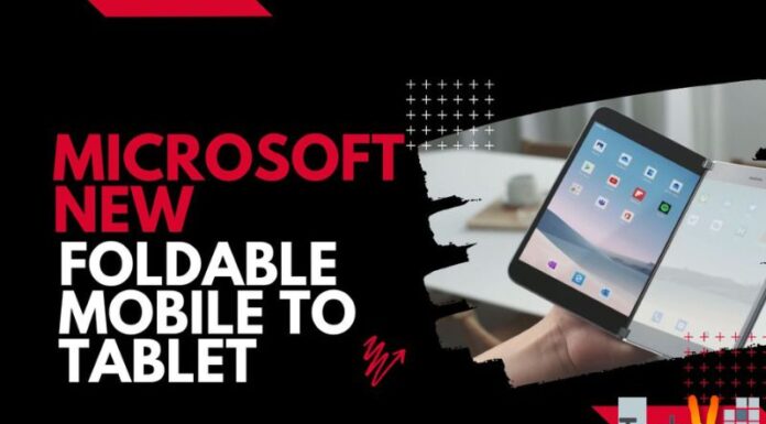 Microsoft New Foldable Mobile To Tablet