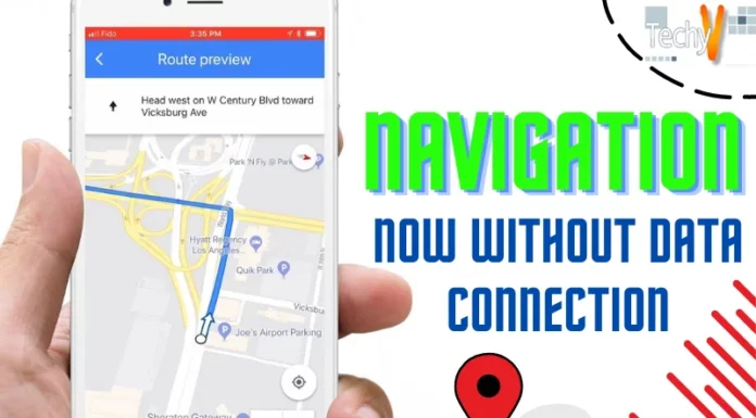 Navigation Now Without Data Connection