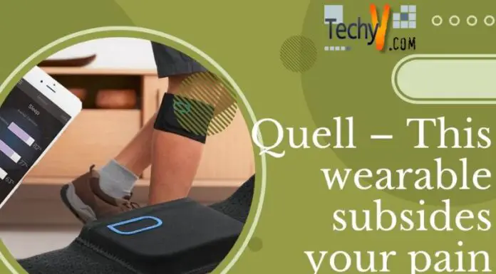 Quell  – This wearable subsides your pain