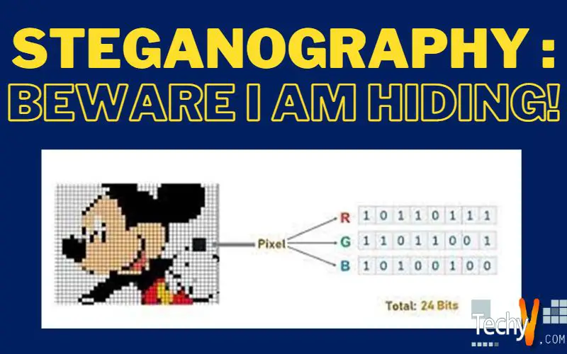 Steganography : Beware I Am Hiding!