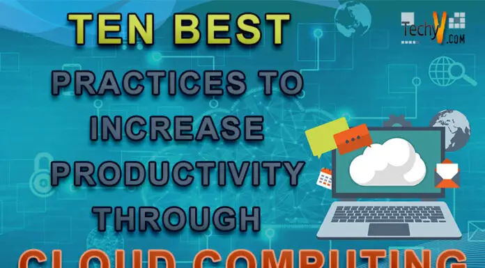Ten Best Practices To Increase Productivity Through Cloud Computing