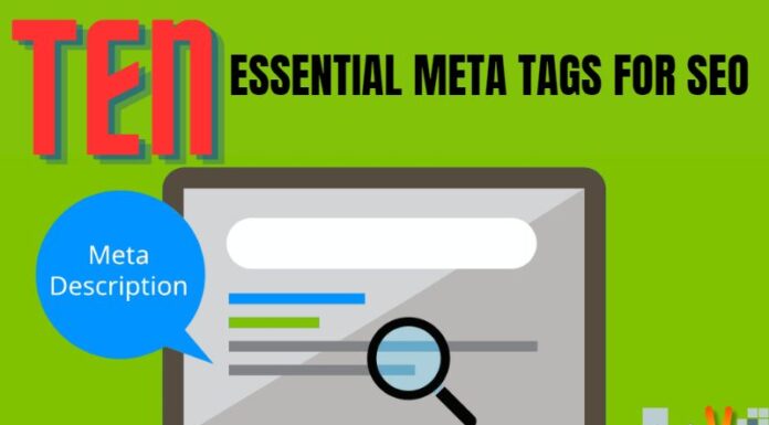 Ten Essential Meta Tags For SEO