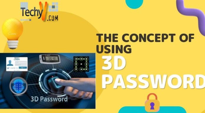 The Concept of Using 3D Password