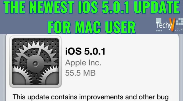 The newest iOS 5.0.1 update for Mac User