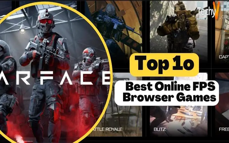 TOP 10 Melhores FPS Online de Navegador - ( NÃO PRECISA