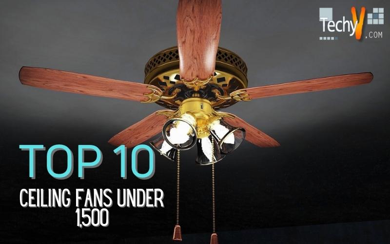 Top 10 Ceiling Fans Under 1,500