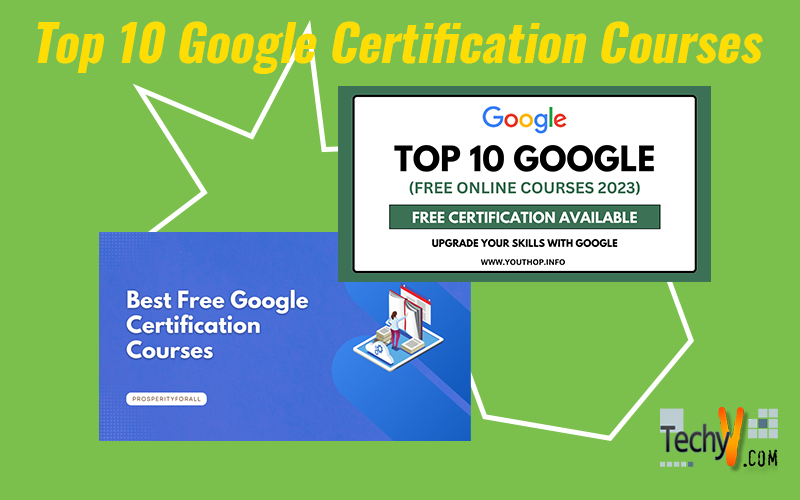 Top 10 Google Certification Courses