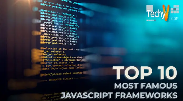 Top 10 Most Famous Javascript Frameworks For Web Development