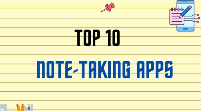 Top 10 Note-Taking Apps