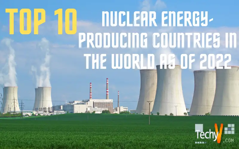 Top 10 Nuclear Energy-Producing Countries In The World As Of 2022.