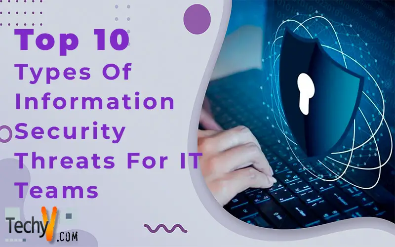 Top 10 Types Of Information Security Threats For IT Teams