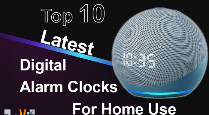 Top 10 Latest Digital Alarm Clocks For Home Use
