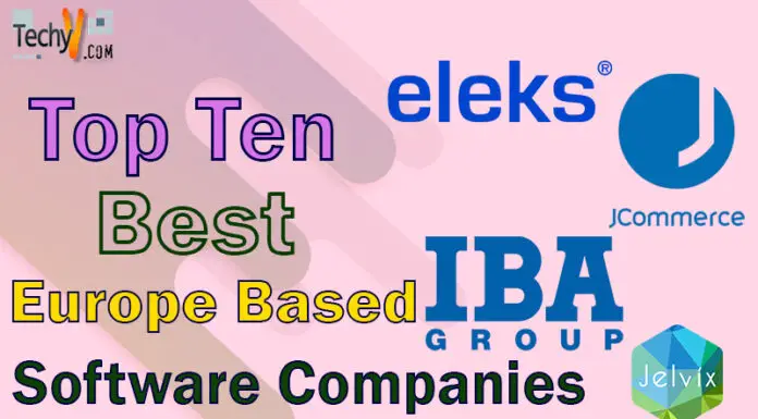Top Ten Best Europe Based Software Companies