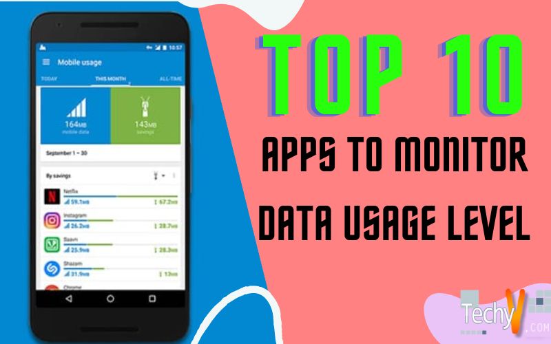 Top 10 Apps To Monitor Data Usage Level