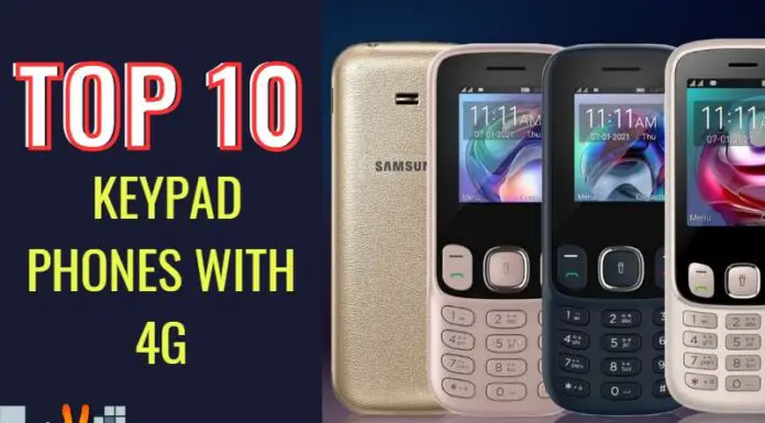 Top 10 Keypad Phones With 4G