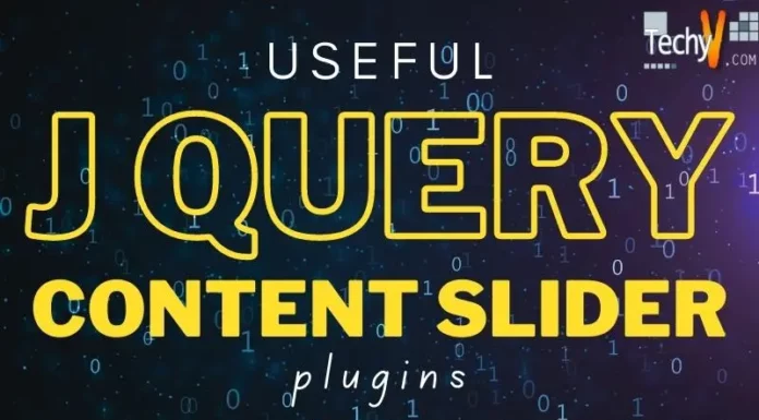 Useful the jQuery Content Slider Plugins For Your Website