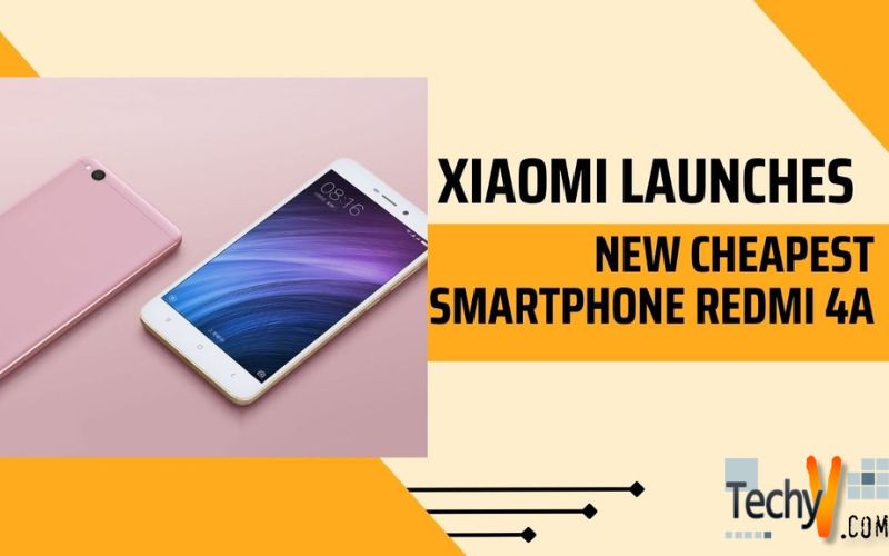 Xiaomi Launches New Cheapest Smartphone Redmi 4a