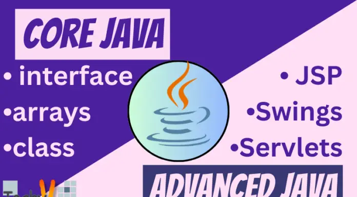 Core Java and Advance Java
