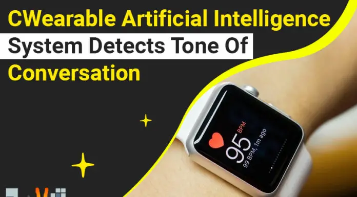 CWearable Artificial Intelligence System Detects Tone Of Conversation